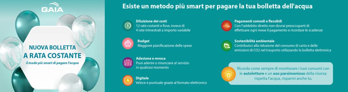 BOLLETTA A RATA COSTANTE